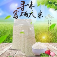 2020年新米富硒大米1斤真空米磚團(tuán)購(gòu)會(huì)銷(xiāo)禮品加厚真空袋裝