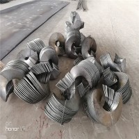 山東濰坊廠家專業(yè)生產(chǎn)單片等厚螺旋絞龍葉片，可加工4--40mm厚材