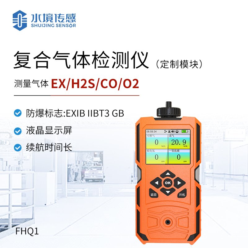 一機(jī)頂四臺！四合一氣體檢測儀開啟便捷檢測時代